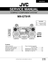 JVC MXGT-91-R-Schematic